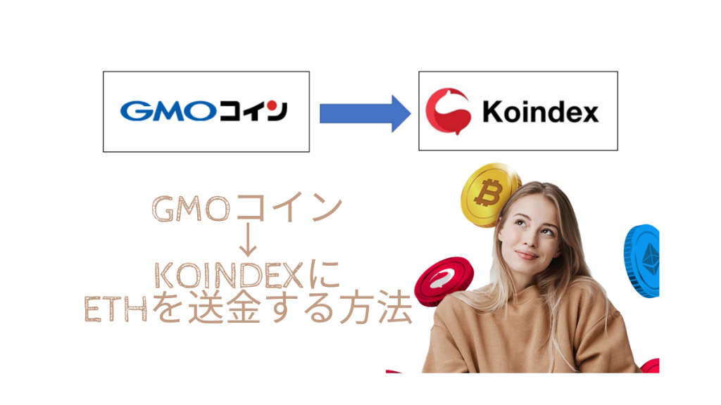 GMOコインからKoindexへイーサリアムを送金する方法をETHを購入するとこから解説