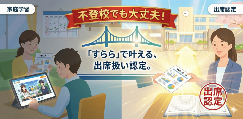 不登校でも出席扱いに！すららで要件を満たす7つの条件と申請手順